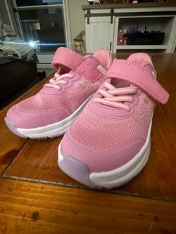 Athletic Works pink girls sneakers size 11