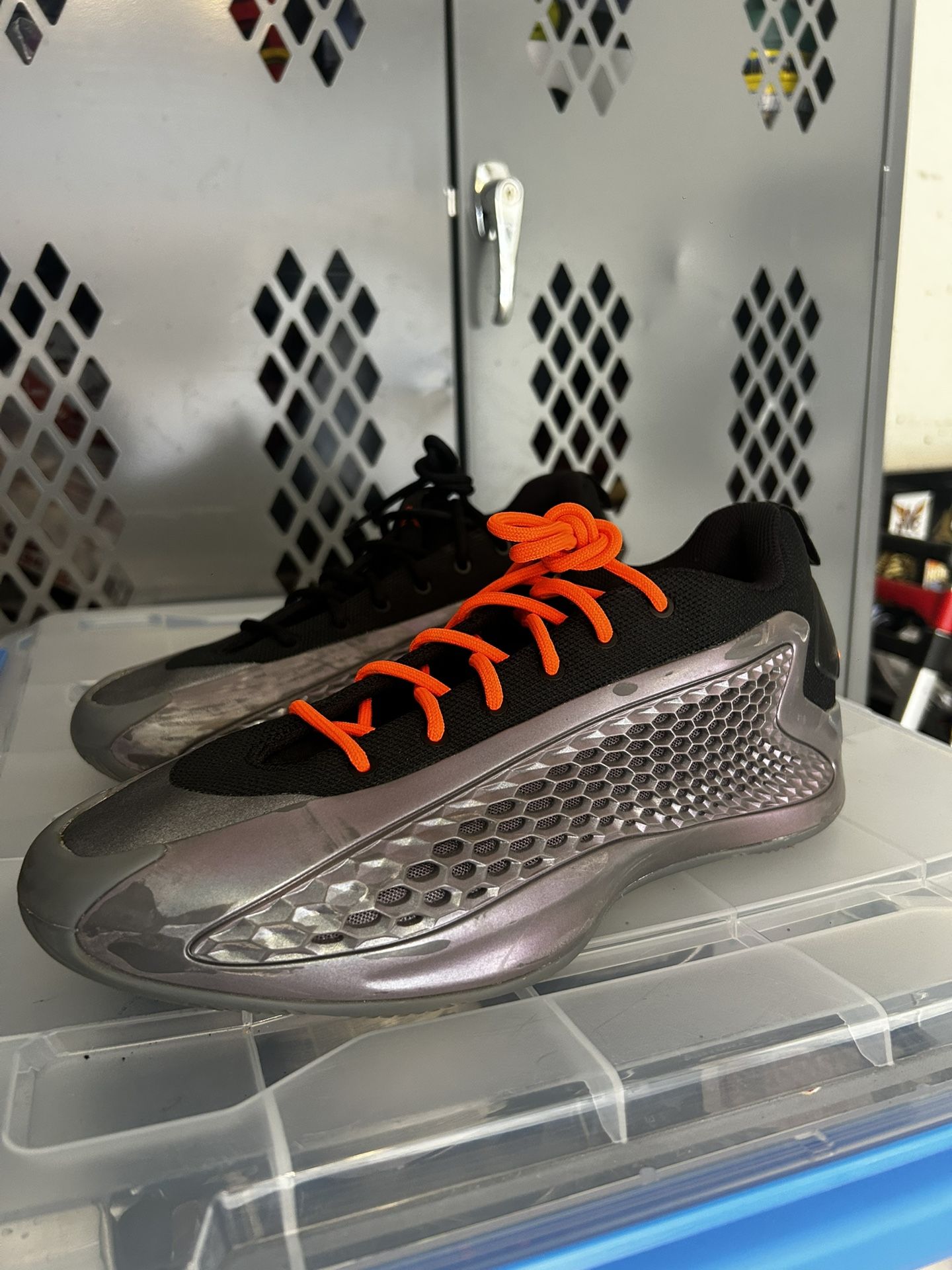 Adidas Anthony Edward’s 1 Low Iron Metallic Men’s 10 1/2