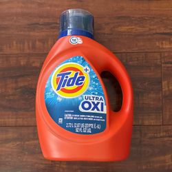 Tide With Ultra OXI Laundry Detergent: 92 oz