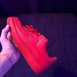 Red air force 1 size 10 