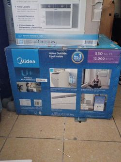 550sq ft 12000 BTU/h
