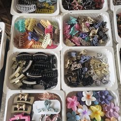 Hairclips, Headbands, Scrunchies, Bows Different Prices