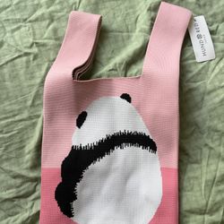 Hund Red Japan panda tote