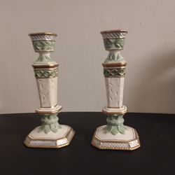 Fitz & Floyd Vintage Candlestick Holders