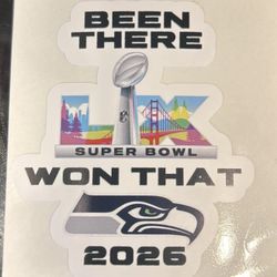 Commercial Grade Seahawks Decals!!!