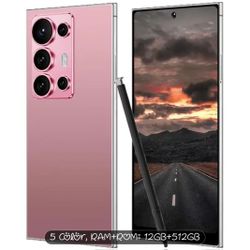 Unlocked Android Smartphone- Pink 