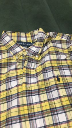 XL polo button down
