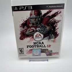 NCAA football 12