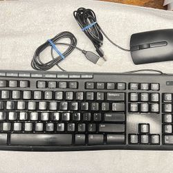 Logitech Keyboard And Mouse 