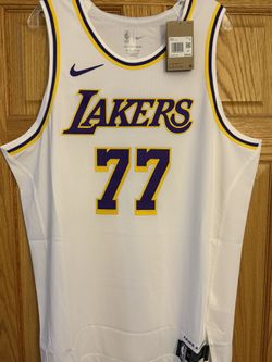 Luka Doncic Authentic Association Jersey Lakers Nike Kobe