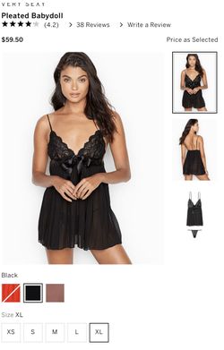 Victoria’s Secret baby doll xl