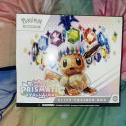 Sealed Prismatic Evolutions ETB