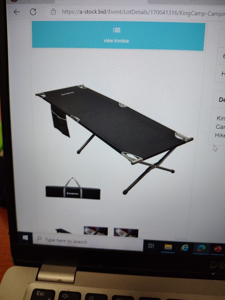 Sleeping Cot