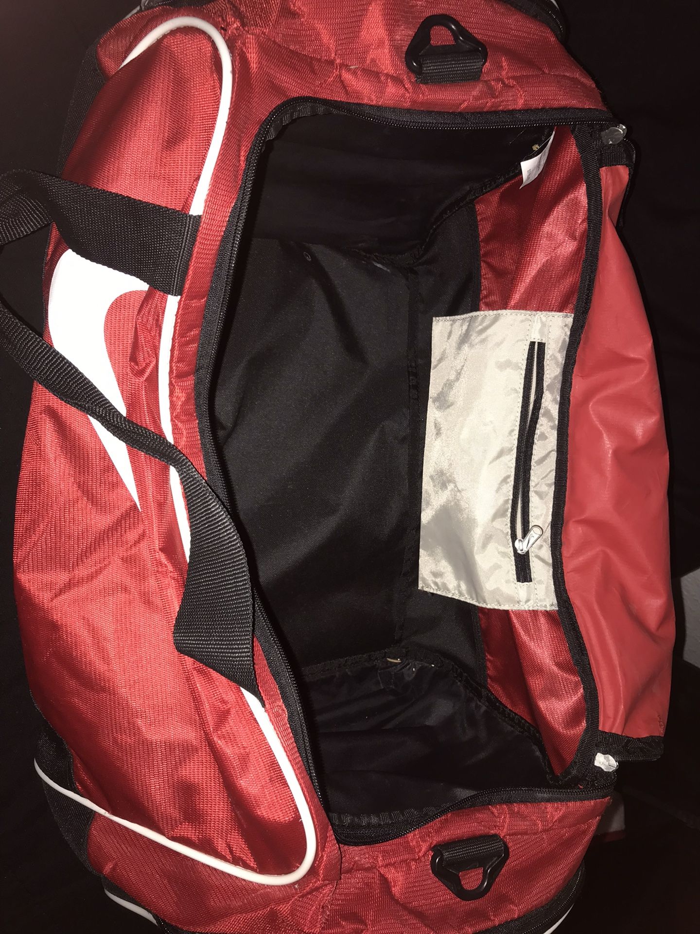 Nike Leather Backpack And Nike Duffel Bag