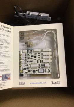 Juli@ 24/192 kHz sound card