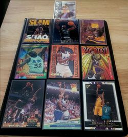 Shaquille O'Neal 10 Card lot