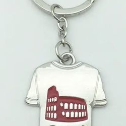 Italy, Rome Coliseum T-shirt Keychain 