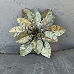 Beautiful Gold Plated Outdoor Wall Decor