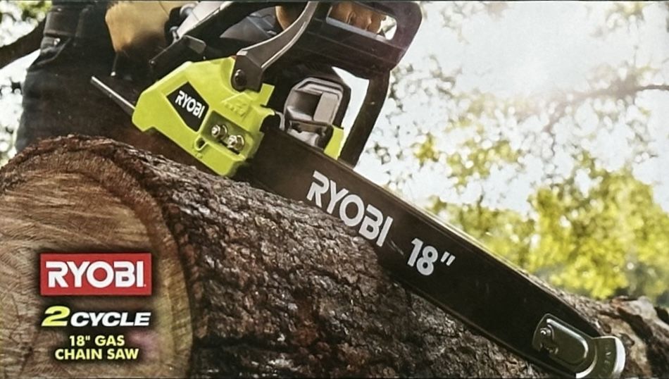 Brand New 18” Gas Chainsaw Ryobi