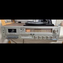 Realistic Clarinette 102 Receiver Cassette AM FM Turntable 8 Track Tested Works