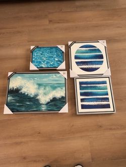 Picture decor 4 piece