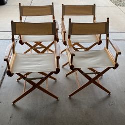 Vtg Telescope Folding Furniture Co. Chairs