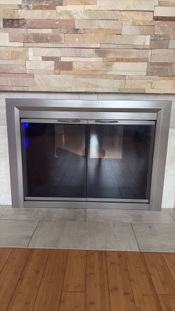 Chimney fire doors
