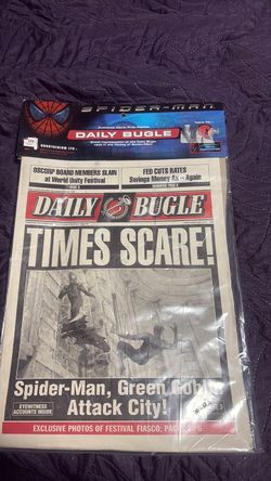 Spider-Man Daily Bugle Authentic Movie Prop Replica