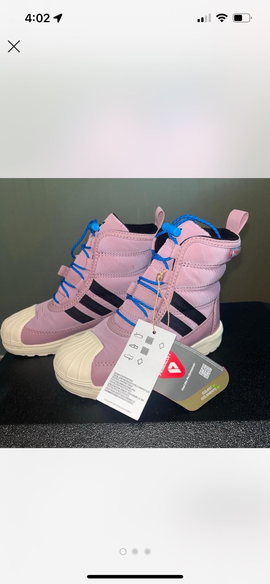 Girls Adidas Sneaker Boots