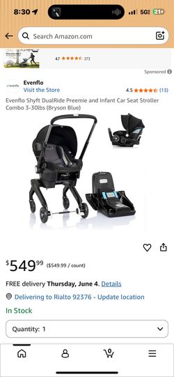 Evenflo shyft dualride