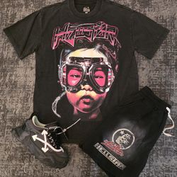 Hellstar Black T-Shirt S-Xl