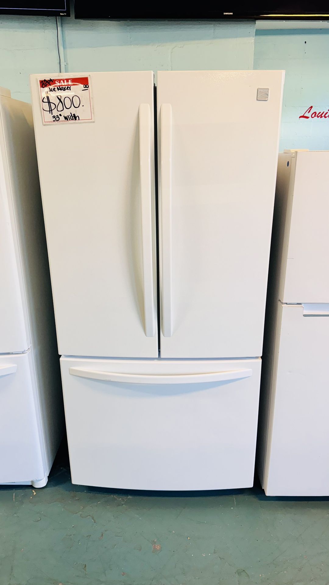 Kenmore 33” French Door Fridge 20% Off Discount