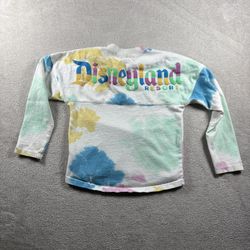 Disney Disneyland Resort Spirit Jersey Kids 5/6 Tie Dye Long Sleeve Shirt#4A
