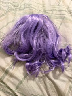 Purple Bob Wig