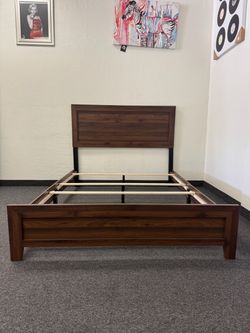 Queen bed frame