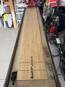 Shuffle Board Table