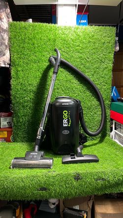 Atrix Ergo Backpack Canister Vacuum, Portable Cleaner with Attachments for Professional and Residential Use