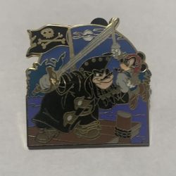 Disney Pin 83686 Pete and Mickey Mouse Pirates of the Caribbean Starter Set 2011