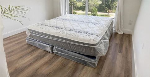 $280 pillow top king mattress only brand new free delivery same day