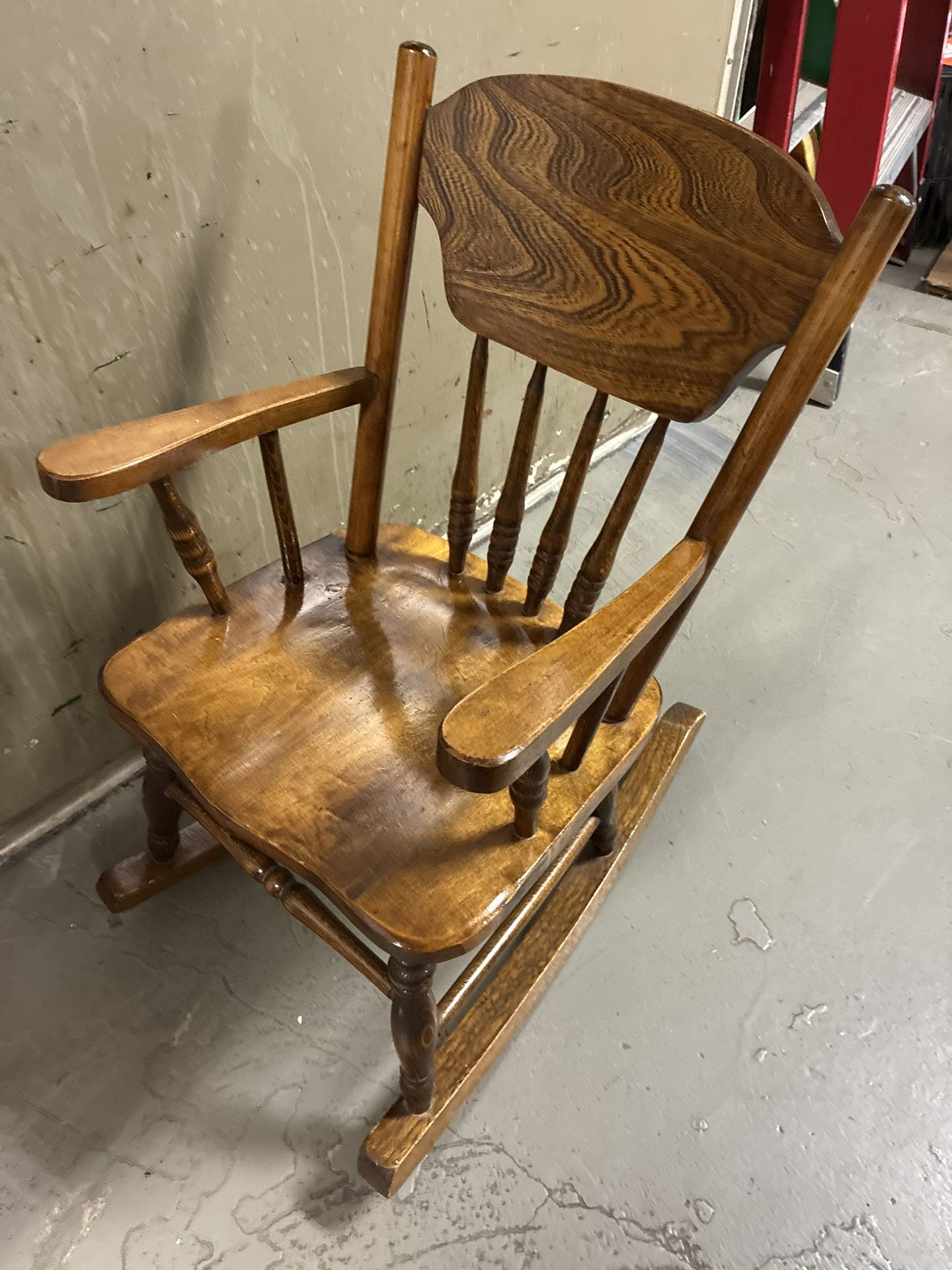 Toddler Wood Rocking Chair