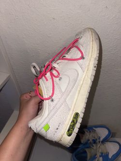 Off-White x Nike Dunk Low White Sneaker