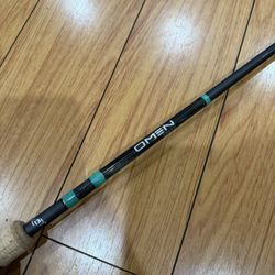 Omen Green Casting Rod Abu Garcia Reel