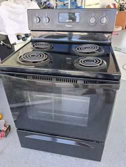 Whirlpool electric range