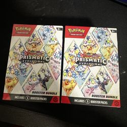 Pokémon Prismatic Evolutions Booster Bundle 