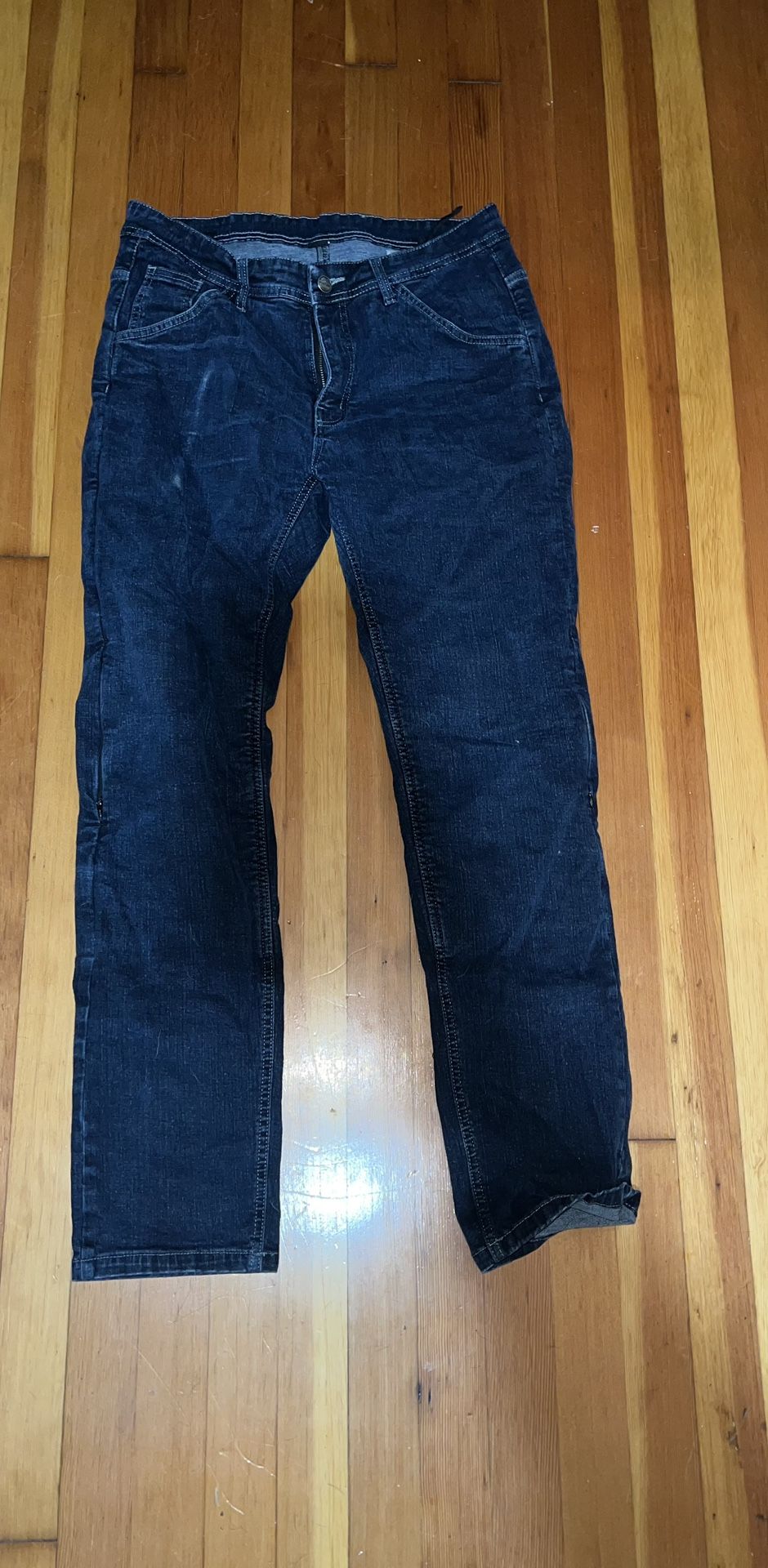 Female Motorcycle pants iron workers