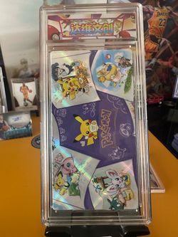 Pokemon fan art in slab series 2 only sold in overseas