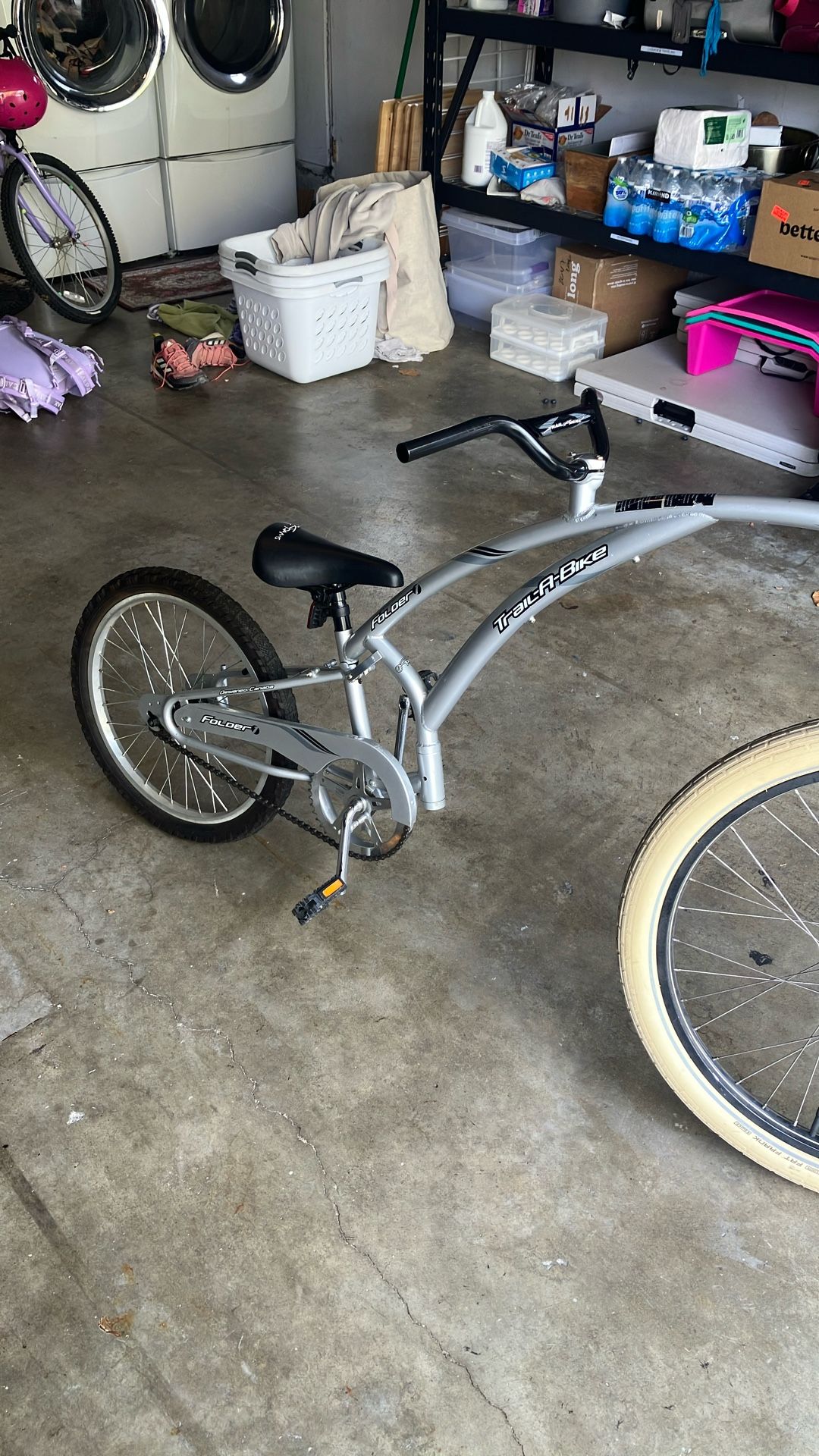 Adam's Trail-a-bike (Tandem Attachment)