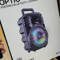 8" Bluetooth Speaker Rechargeable 