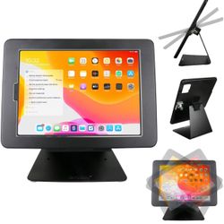 CarrieCathy Desktop Anti-Theft Security Kiosk POS Stand Holder Enclosure for 2022 2021 2020 iPad Pro 11", 10.9" 2022 iPad Air 5, 2020 iPad Air 4, Flip