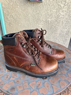 Brand new Cactus brown leather lace-up boots. Purchased new and never worn.